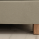 Boxspring Base 20 cm hoog - Sahara stof 200x200cm | Outlet