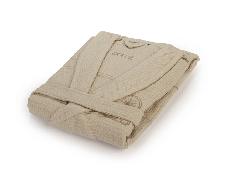 Waffle Bathrobe Pebble Beach: Size: L/XL