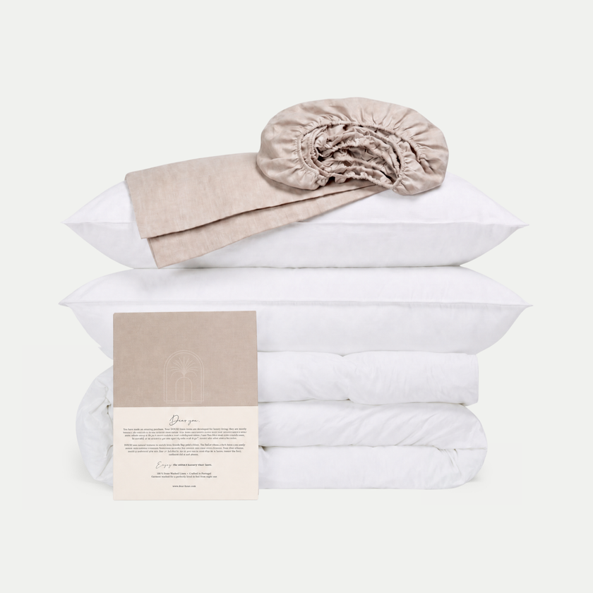 Summer Suite Linen Bedding Set
