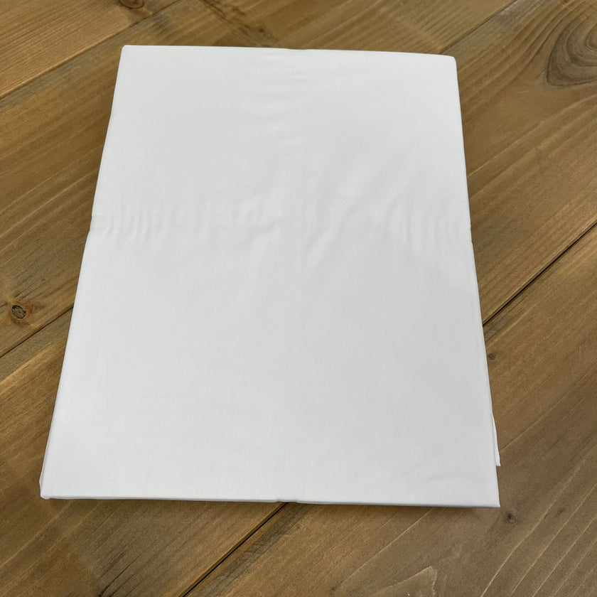 Hoeslaken Egyptisch katoen Percal 400TC | Wit | Outlet