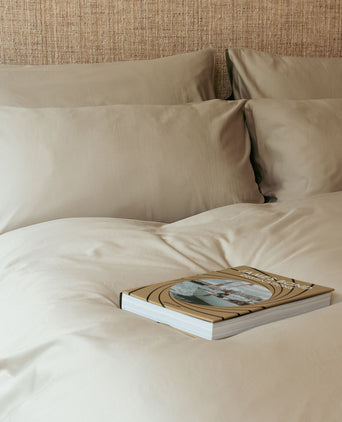 Duvet Cover Set Egyptian Cotton Sateen 400 TC | Champagne