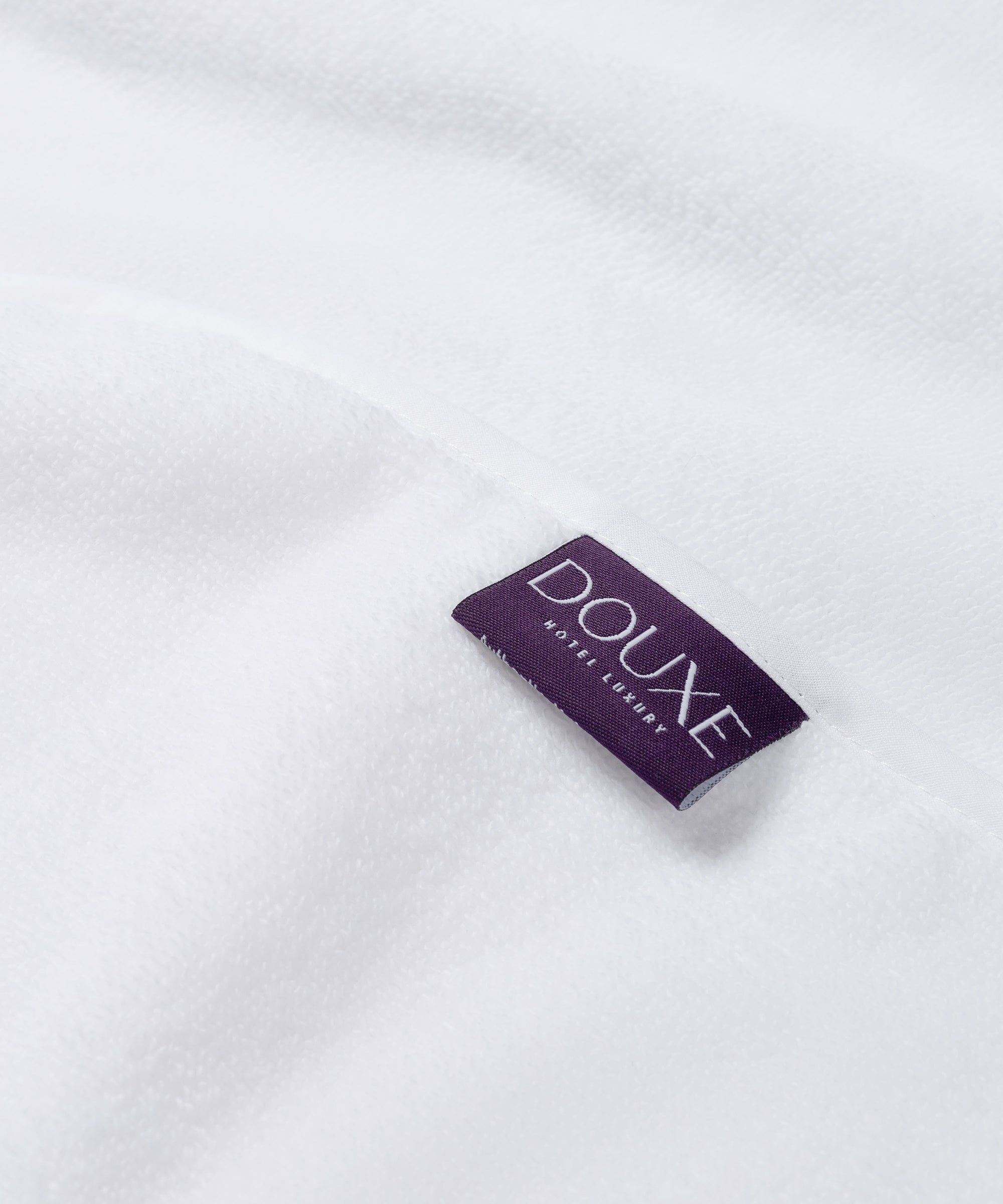 Baby Hooded Towel zero-twist cotton | White