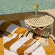 DOUXE Beach Bag Mustard