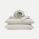 Duvet Cover Set & Fitted Sheet Percale | Greige