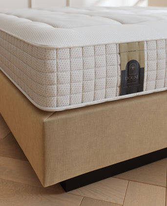 DOUXE Black Label Boxspring + Black Label Mattress | Beige