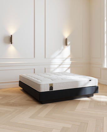DOUXE Black Label Boxspring + Black Label Mattress | Jet Black