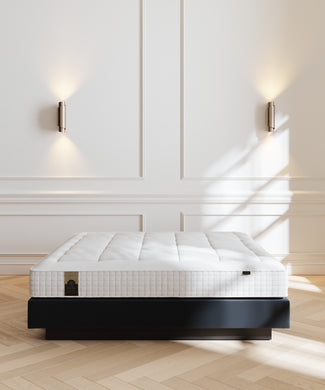 DOUXE Black Label Boxspring + Black Label Mattress | Jet Black