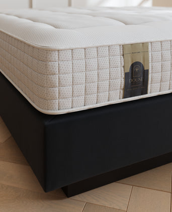 DOUXE Black Label Boxspring + Black Label Mattress | Jet Black
