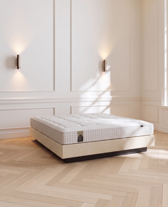 DOUXE Black Label Mattress & Boxspring - Chalk