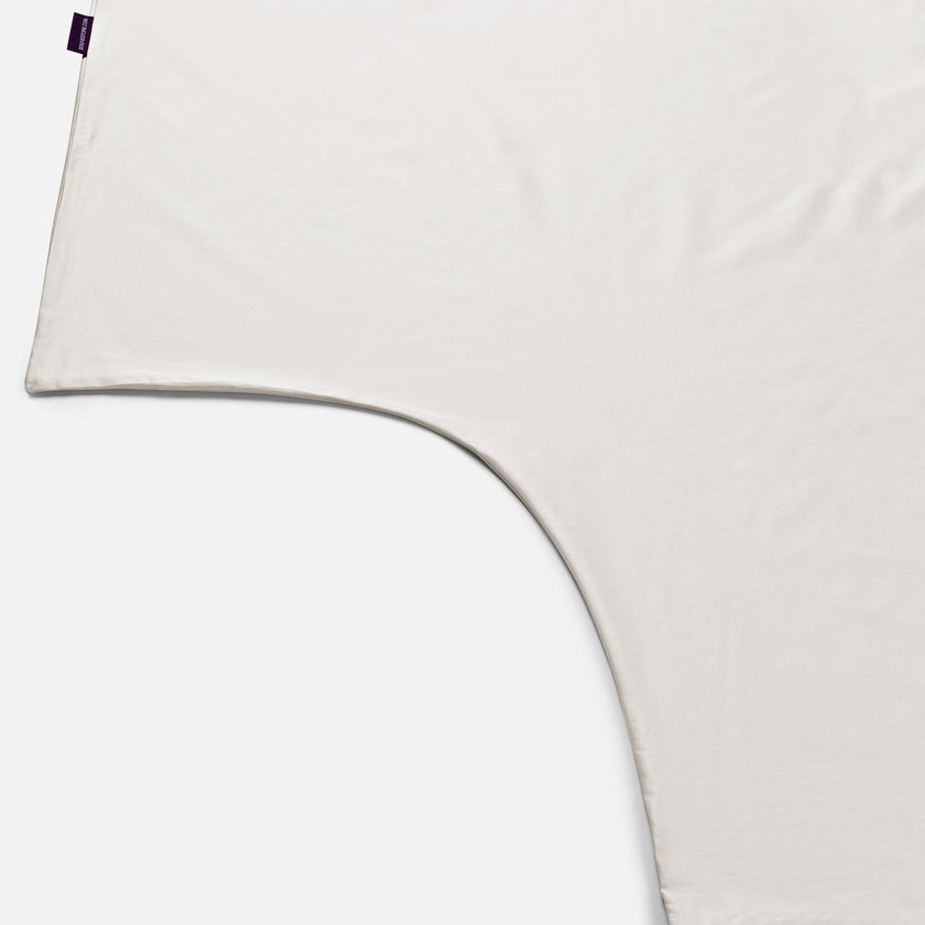 Duvet Cover Set + Fitted Sheet Egyptian Cotton Sateen | Cream