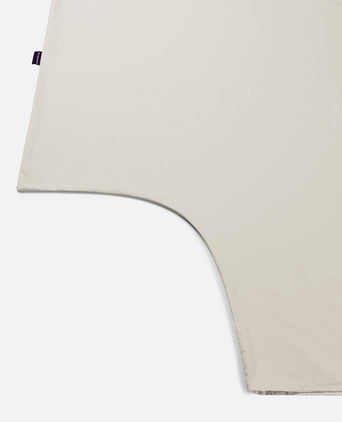 Kids Duvet Cover Egyptian Cotton Percale 400TC Greige - Petit Hôtel