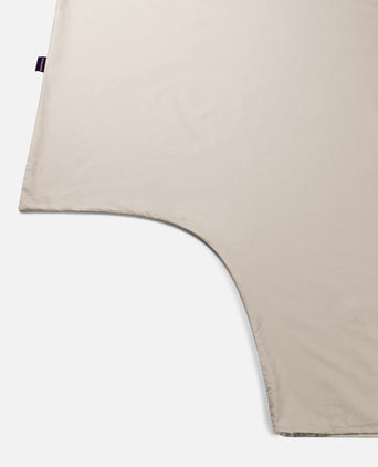 Duvet Cover Set & Fitted Sheet Percale | Latte