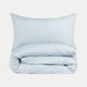 Kids Duvet Cover Egyptian Cotton Percale 400TC Pastel Blue - Petit Hôtel