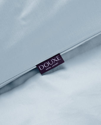 Duvet Cover Set & Fitted Sheet Sateen | Pastel Blue