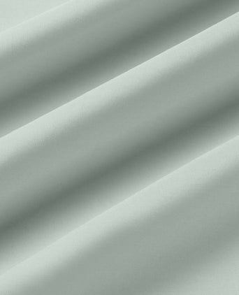 Duvet Cover Set Egyptian Cotton Percale 400 TC | Pastel Green
