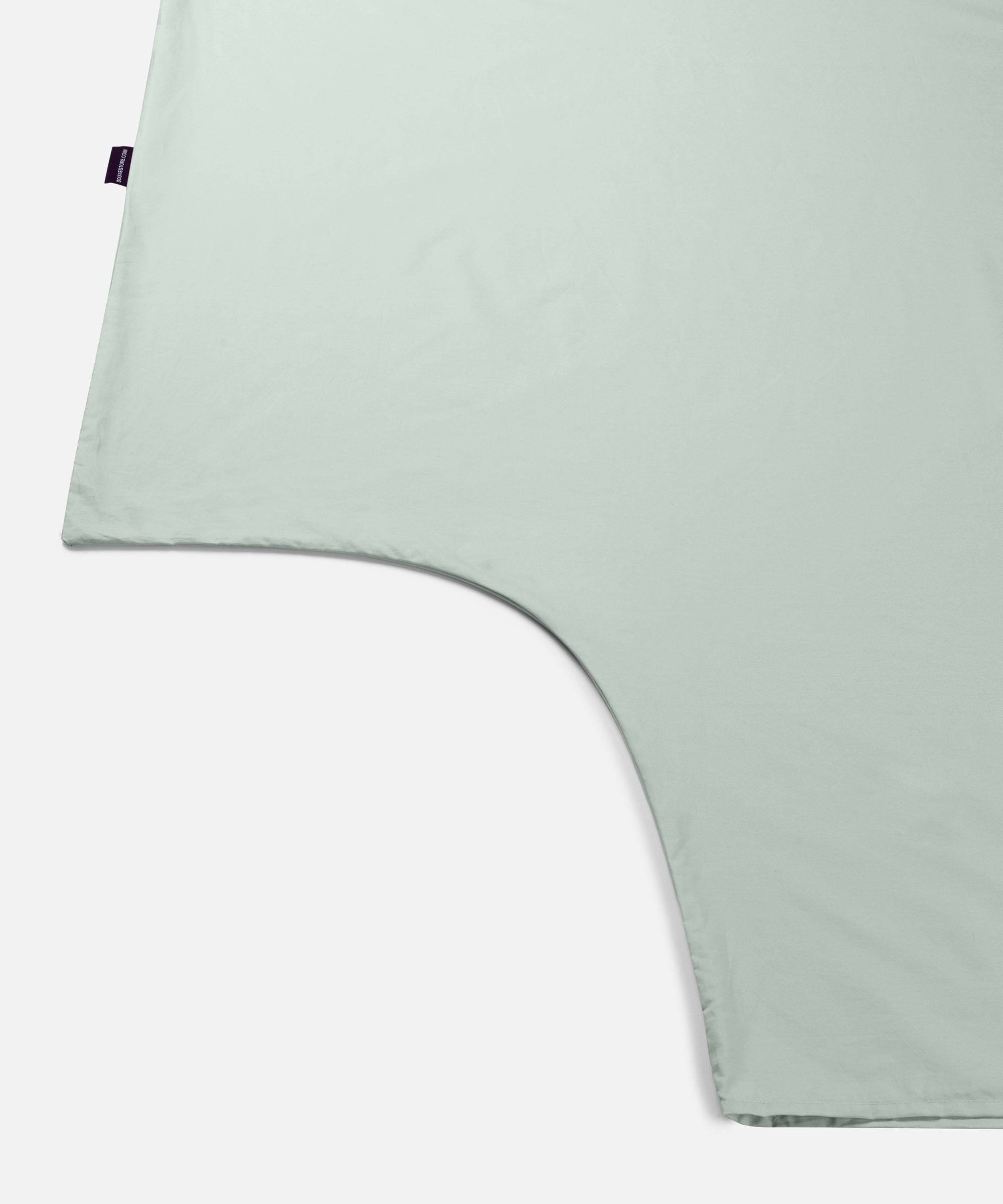 Duvet Cover Set Egyptian Cotton Percale 400 TC | Pastel Green