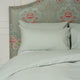 Duvet Cover Set Egyptian Cotton Percale 400 TC | Pastel Green