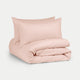 Duvet Cover Set Egyptian Cotton Percale 400TC | Blush Pink