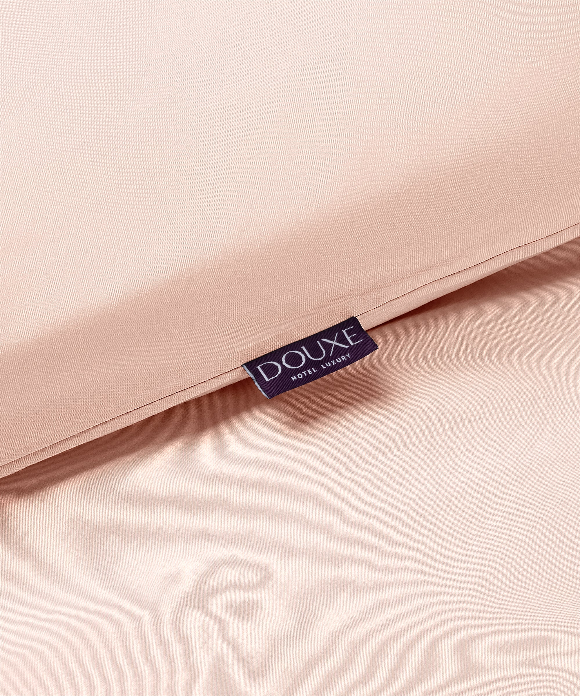 Duvet Cover Set Egyptian Cotton Percale 400 TC | Blush Pink
