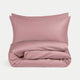 Duvet Cover Set + Fitted Sheet Egyptian Cotton Satin | Blush Pink
