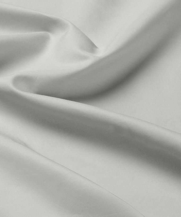 Duvet Cover Set & Fitted Sheet Percale | Silver Grey