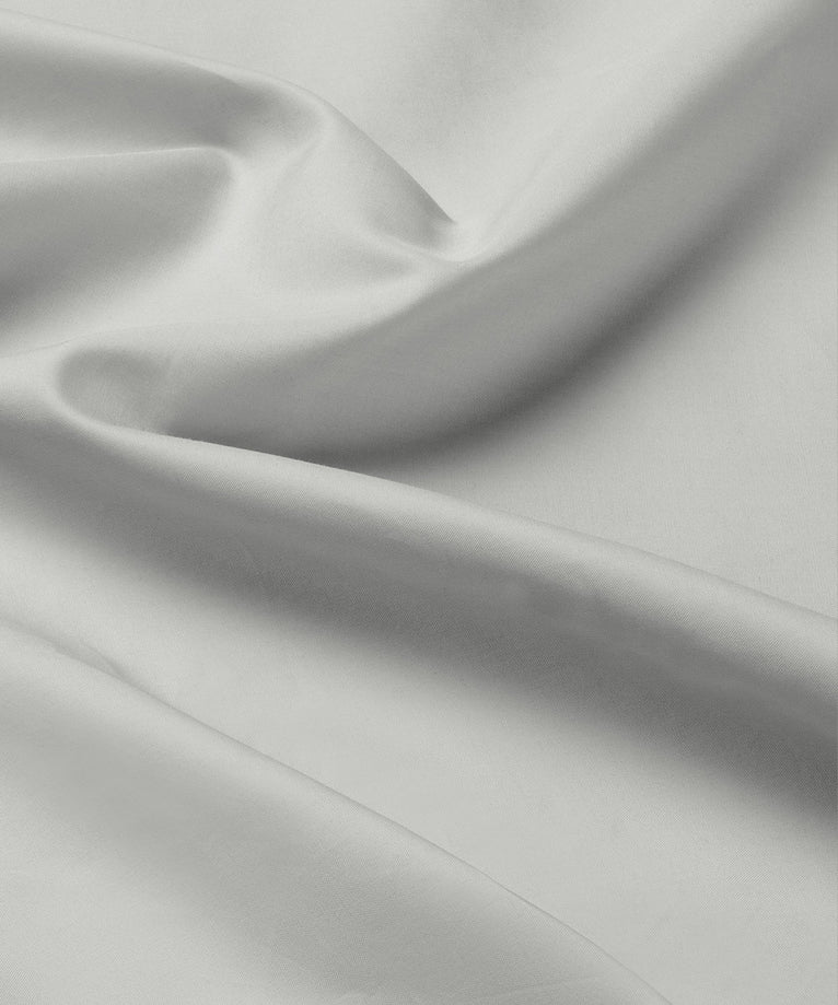 Kids Duvet Cover Egyptian Cotton Percale 400TC Silver Grey - Petit Hôtel