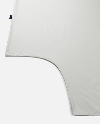 Kids Duvet Cover Egyptian Cotton Percale 400TC Silver Grey - Petit Hôtel