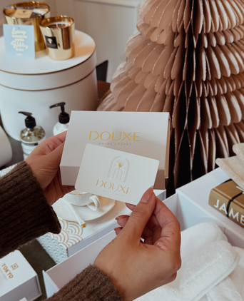 DOUXE Gift Card in Giftbox