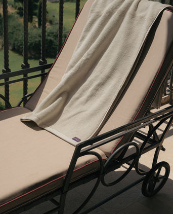 Towel zero-twist cotton 100x150 cm | Pebble Beach
