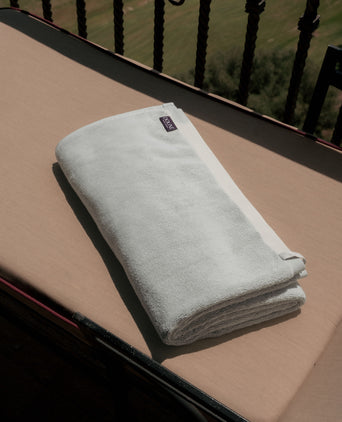 Towel zero-twist cotton 100x150 cm | Silver Grey