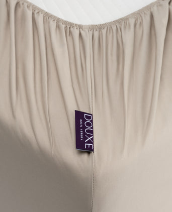 Duvet Cover Set & Fitted Sheet Percale | Latte