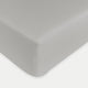 Duvet Cover Set & Fitted Sheet Percale | Silver Grey