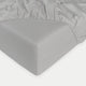 Fitted Sheet Egyptian Cotton Percale 400TC | Silver Grey