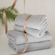 Towel set Essential (4 pcs) | Silver Grey