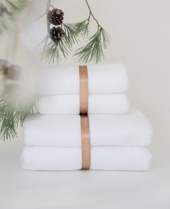 Towel set Essential (4 pcs) | White