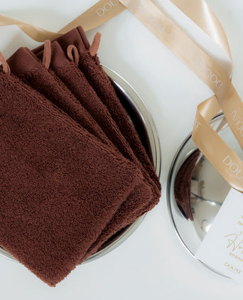 washcloths chestnut