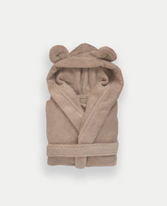 Bathrobe Kids zero-twist cotton | Latte