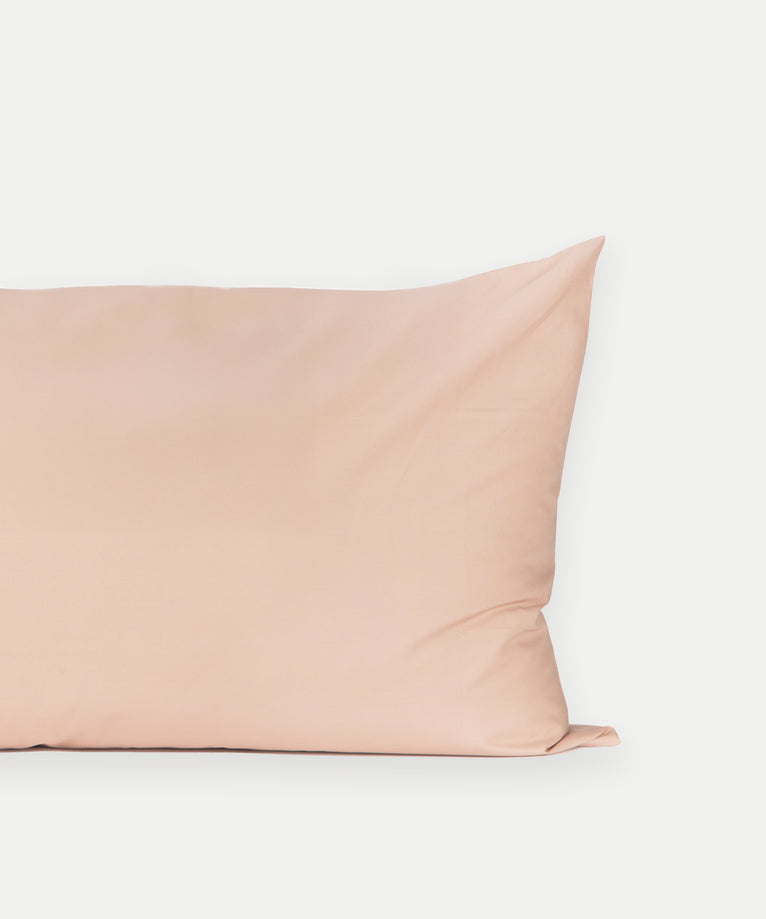 Pillowcase Egyptian Cotton Percale 400TC | Blush Pink