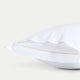 Set of 2 Pillowcases Egyptian Cotton Percale 400TC | Carmel White