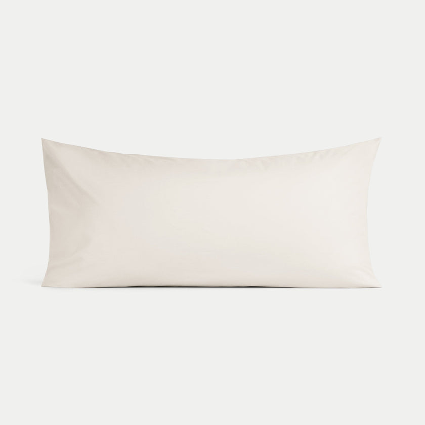Kids Pillowcase Egyptian Cotton Percale 400TC Chalk White - Petit Hôtel