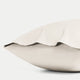Kids Pillowcase Egyptian Cotton Percale 400TC Chalk White - Petit Hôtel