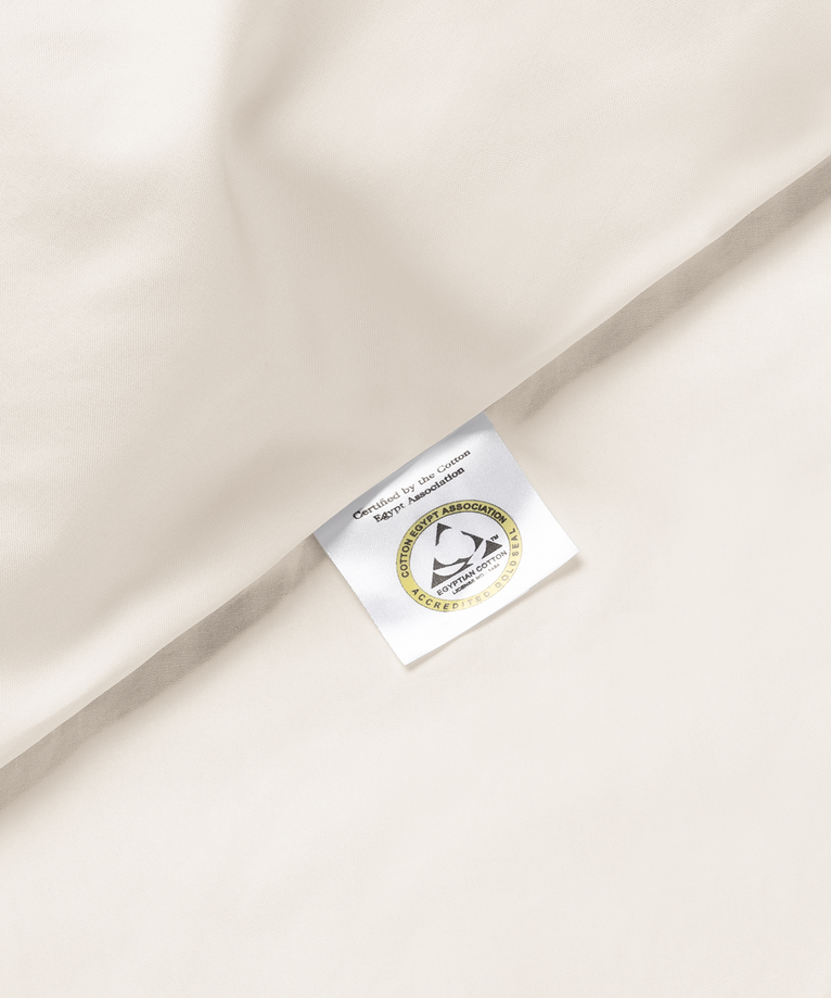 Kids Pillowcase Egyptian Cotton Percale 400TC Chalk White - Petit Hôtel