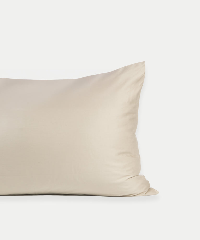 Pillowcase Egyptian Cotton Sateen 400 TC | Champagne