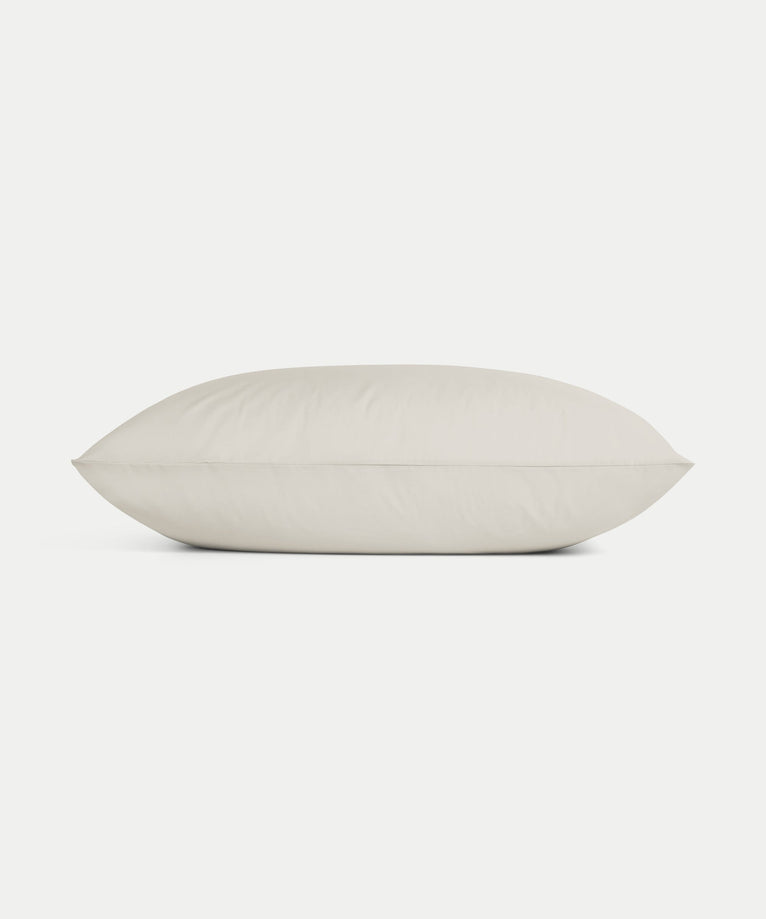 Kids Pillowcase Egyptian Cotton Percale 400TC Greige - Petit Hôtel