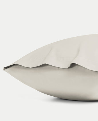 Kids Pillowcase Egyptian Cotton Percale 400TC Greige - Petit Hôtel