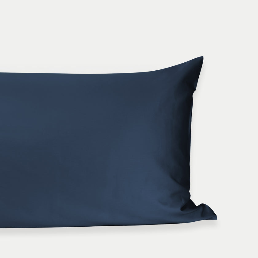 Pillowcase Egyptian Cotton Sateen 400TC | Harbour Blue