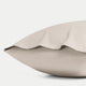 Set of 2 Pillowcases Egyptian Cotton Percale 400TC | Latte