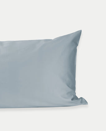 Pillowcase Egyptian Cotton Sateen 400 TC | Misty Blue