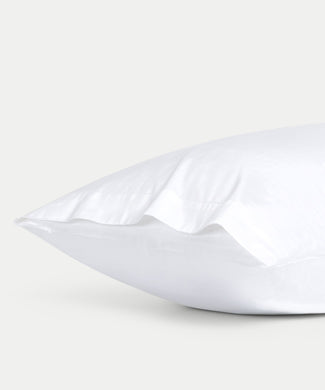 Set of 2 Pillowcases Hotel Okura Egyptian Cotton Sateen 600TC | White