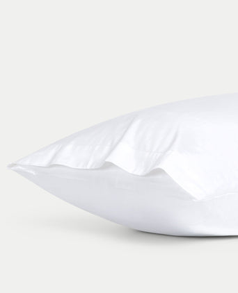 Set of 2 Pillowcases Hotel Okura Egyptian Cotton Sateen 600TC | White